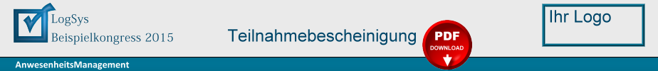 LogSys Download Teilnahmebescheinigung